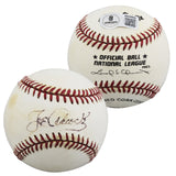Braves Joe Adcock Authentic Signed Leonard Coleman ONL Baseball BAS #BW89085