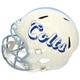 Jonathan Taylor Autographed Indianapolis Colts RETRO Full Size Helmet Beckett