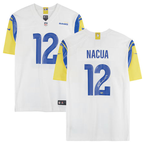 Puka Nacua Autographed Los Angeles Rams #12 Nike Game Jersey Fanatics
