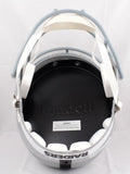 Sebastian Janikowski Signed Raiders F/S Speed Helmet w/Just Win Baby-Beckett W