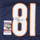 Bobby Engram Signed Bears Jersey (JSA COA) Chicago 1996 2nd Round Pk/ Penn State