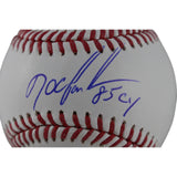 Dwight Doc Gooden Autographed New York Mets OML Baseball Cy Young Beckett 49308