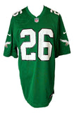 Saquon Barkley Signed Eagles Kelly Green Nike Game Replica Jersey PSA/DNA
