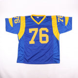 Orlando Pace Signed St. Louis Rams Jersey Inscribed "HOF 2016" (Playball Ink) OT