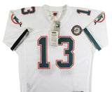 Dolphins Dan Marino Authentic Signed White 1990 TB Mitchell & Ness Jersey BAS