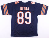 Mike Ditka Signed Chicago Bears Jersey (JSA COA) #89 Tight End / HOF Head Coach