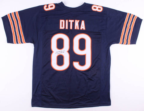 Mike Ditka Signed Chicago Bears Jersey (JSA COA) #89 Tight End / HOF Head Coach