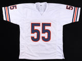 Otis Wilson Signed Chicago Bears Jersey (Beckett) Super Bowl XX Champion L.B.