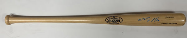 Brewers COREY HART Signed Louisville Slugger Blond Bat AUTO - BAS