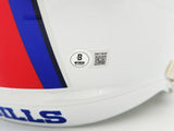KELLY THOMAS REED AUTOGRAPHED BILLS TEAM GREATS FULL SIZE HELMET BECKETT 236171