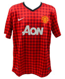 Wayne Rooney Signed Manchester United Home Soccer Jersey #10 with Beckett COA