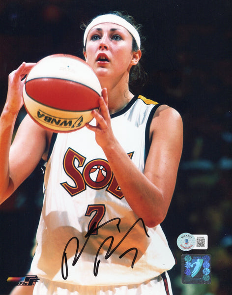 Ruth Riley Autographed WNBA Miami Sol 8x10 Photo Beckett Authenticated