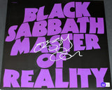 OZZY OSBOURNE SIGNED BLACK SABBATH MASTER OF REALITY VINYL ALBUM LP BECKETT