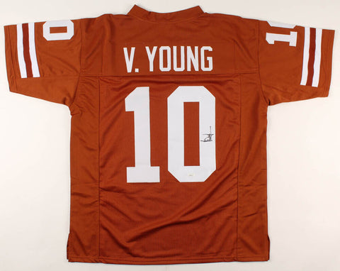 Vince Young Signed Texas Longhorns Jersey (JSA) Tennessee Titans Quarterback