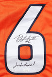 P. J. Locke Signed Denver Broncos Jersey Inscribed "Lockedown!" (JSA) Safety