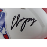 Christian Gonzalez Autographed New England Patriots TB Mini Helmet Beckett 49146