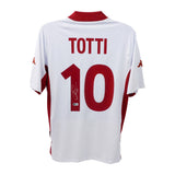Francesco Totti Signed AS Roma Away Soccer Jersey #10 with Beckett COA