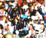 Rashaan Salaam and Kordell Stewart Autographed 8x10 Framed 15.5"x21" Beckett COA