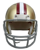 Dwight Clark/Steve Young Signed/Auto 49ers Mini Football Helmet JSA 213102