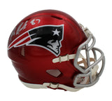 Rob Gronkowski Signed New England Patriots Speed Flash NFL Mini Helmet