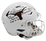 Ricky Williams Signed Texas Longhorns SpeedFlex NCAA LE/16 Helmet with 5 Insc.