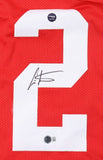 Cris Carter Signed Ohio State Buckeyes Jersey (Beckett) Minnesota Vikings W.R.