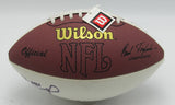 Wilson Full Size NFL Football Autographed/Inscribed by (9) HOF Greats 176254