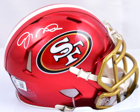 Joe Montana Autographed San Francisco 49ers Flash Speed Mini Helmet-Beckett Holo