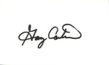 Gary Carter Autographed/Signed New York Mets Index Card Beckett 45375