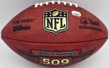Peyton Manning Autographed NFL Leather 509 TD Football Colts Fanatics 461362
