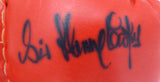 Sir Henry Cooper Autographed Signed Red Boxing Glove Beckett BAS #C71414