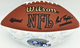 1999 Seattle Seahawks Team Autographed Signed Football With 65 Sigs SKU #243794