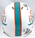 Tyreek Hill Autographed Miami Dolphins Speed Mini Helmet-Beckett W Hologram