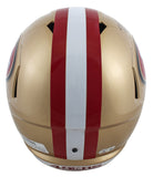 49ers Nick Bosa Authentic Signed Full Size Speed Rep Helmet w/ Case BAS Witness