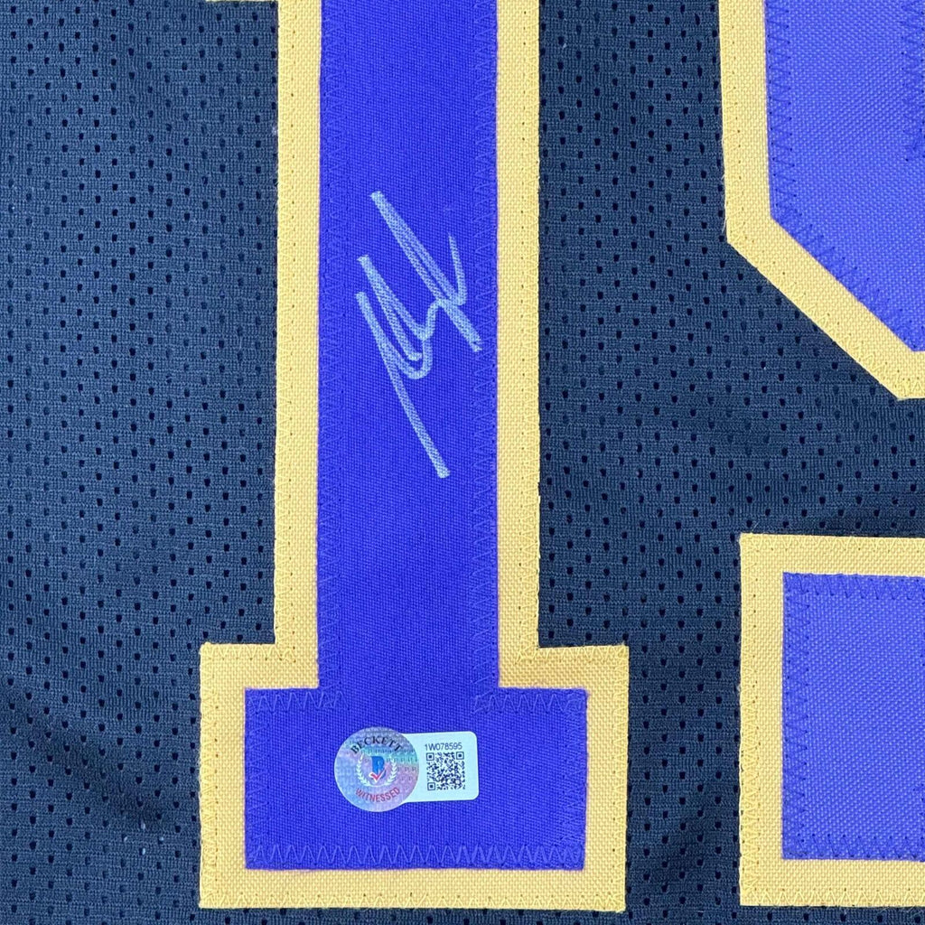 Autographed/Signed Austin Reaves Los Angeles Black City Edition Jersey ...