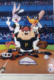 Bill Mazeroski Autographed 11x14 Looney Tunes Pittsburgh Pirates Print - JSA COA