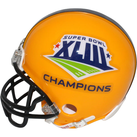 Pittsburgh Steelers Super Bowl XLIII Champions Riddell Mini Helmet 39607