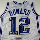 Autographed/Signed Dwight Howard Orlando White Basketball Jersey JSA COA