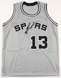 James Silas Signed San Antonio Spurs Jersey (JSA COA) 2xABA All-Star 1975,1976)