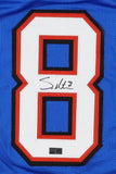 Sam Martin Signed Buffalo Bills Jersey (TSE) 2013 Draft Pick / Appalachian State