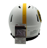 T.J. Watt Autographed Full Size Lunar Authentic Football Helmet Steelers JSA