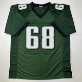 Autographed/Signed Jordan Mailata Philadelphia Green Jersey Beckett BAS COA