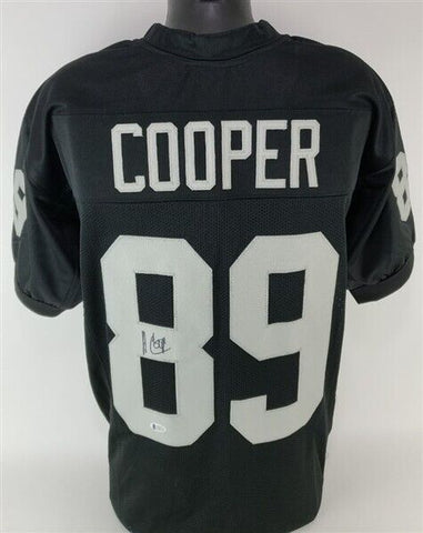 Amari Cooper Signed Raiders Jersey (Beckett COA) 2xPro Bowl (2015, 2016) W.R.
