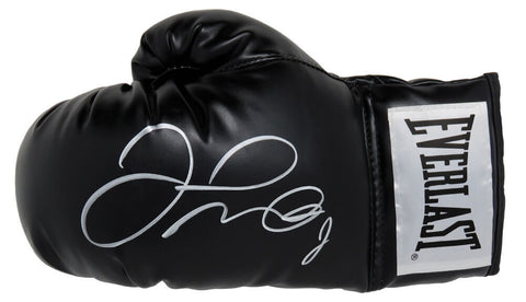 Floyd Mayweather Jr. Signed Everlast Black Boxing Glove - SCHWARTZ