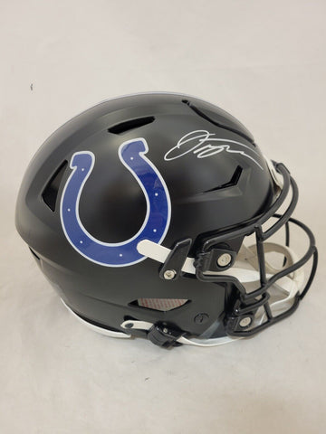 JONATHAN TAYLOR SIGNED INDIANAPOLIS COLTS ALTERNATE SPEEDFLEX HELMET FANATICS