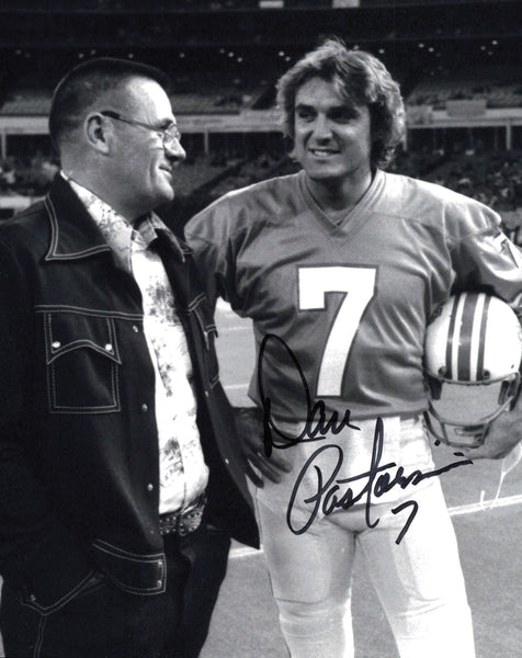Dan Pastorini Autographed Signed 8x10 Photo Houston Oilers SKU #245834