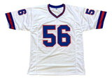 Lawrence Taylor New York Signed White Football Jersey JSA QR Hologram