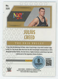 Julius Creed WWE Signed 2022 Panini Chronicles Phoenix #320 RC Card BAS #BS86657