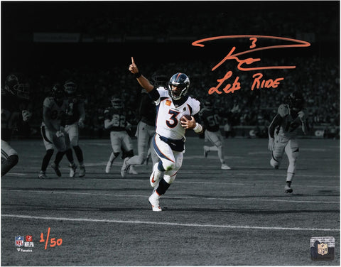 Autographed Russell Wilson Broncos 11x14 Photo