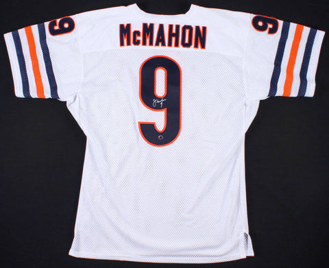 Jim McMahon Signed Chicago Bears Jersey (Schwartz) Super Bowl XX Quarterback